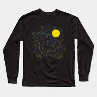 Post Impressionist Space Hunter Long Sleeve T-Shirt